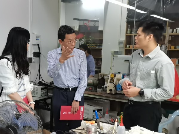 廣東以色列理工學院領導來羞羞的视频在线观看設計參觀考察